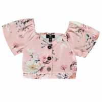 Sale Firetrap Crepe Shirt Junior Girls  Детски ризи