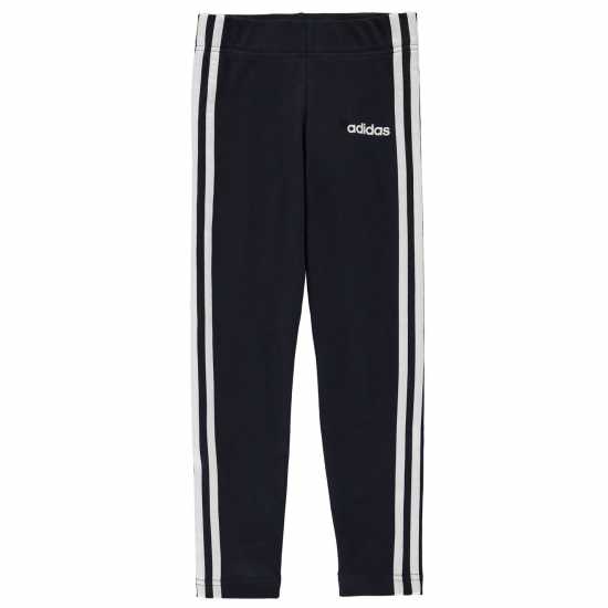 Детски клинове Adidas Girls Essentials 3-Stripes Leggings Легендарна чернина Adidas Girls Essentials 3-Stripes Leggings Легендарна чернина Детски клинове