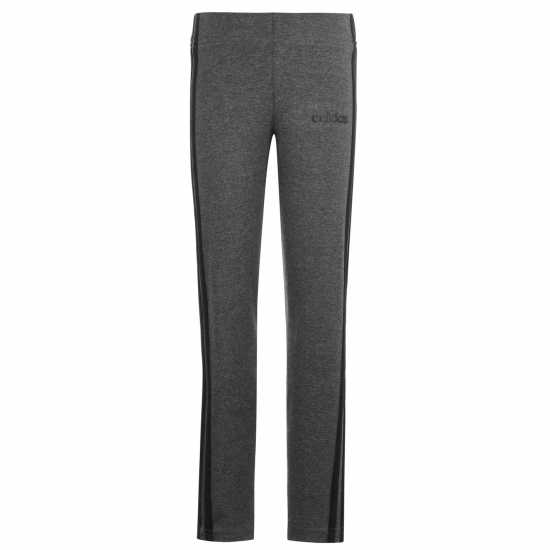 Adidas Girls Essentials 3-Stripes Leggings Тъмно сиво Детски клинове