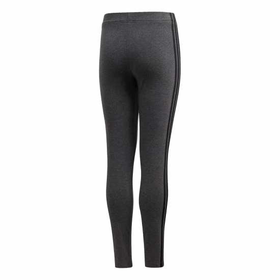 Adidas Girls Essentials 3-Stripes Leggings Тъмно сиво Детски клинове