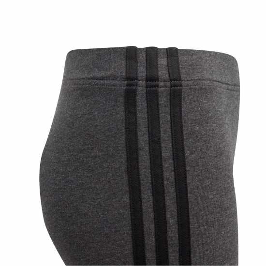 Adidas Girls Essentials 3-Stripes Leggings Dark Grey - Атлетика