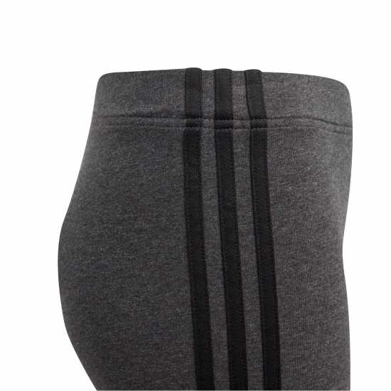 Adidas Girls Essentials 3-Stripes Leggings Тъмно сиво Детски клинове