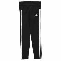 Adidas Girls Essentials 3-Stripes Leggings