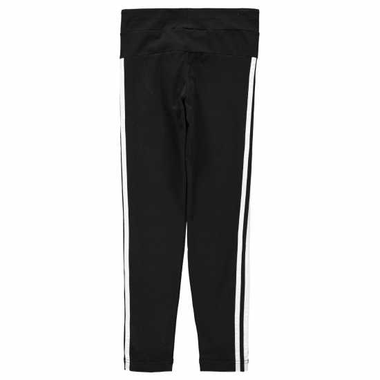 Adidas Girls Essentials 3-Stripes Leggings Черно/Бяло Детски клинове