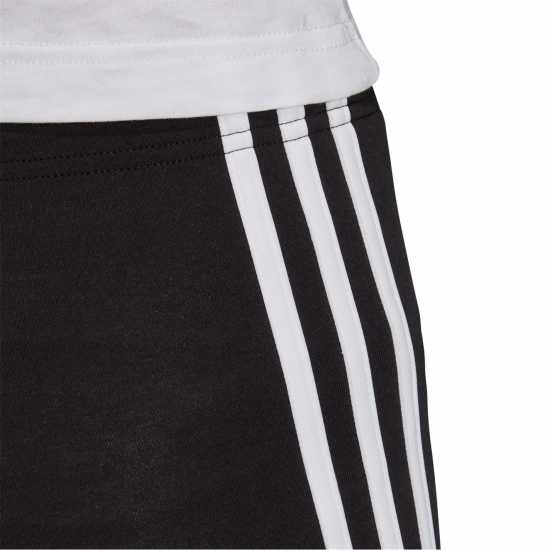 Adidas Girls Essentials 3-Stripes Leggings Черно/Бяло Детски клинове