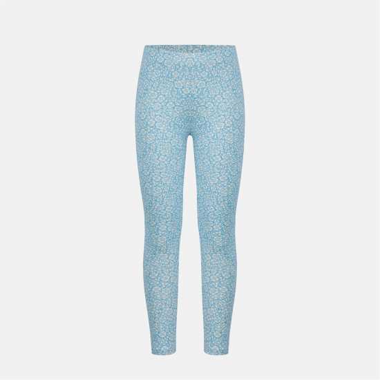 Miso Kids' Cotton Tummy Control Slim Fit Leggings Black/Pink 