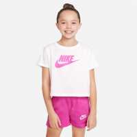 Nike Sportswear Big Kids' (Girls') Cropped T-Shirt  Детски тениски и фланелки