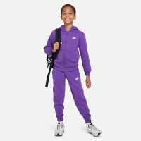 Sale Nike Sportswear Fleece Tracksuit Junior Girls Cosmos Детски спортни екипи