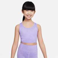 Nike Yoga Dri-FIT Big Kids' (Girls') Tank Oxygen Purple Детски потници