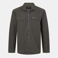 Lyle And Scott Cotton Overshirt Гънметал W635 