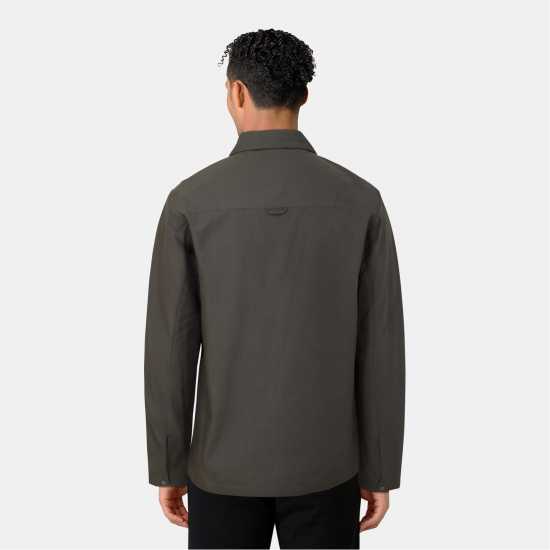 Lyle And Scott Cotton Overshirt Гънметал W635 