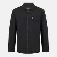 Lyle And Scott Cotton Overshirt Черен Z865 