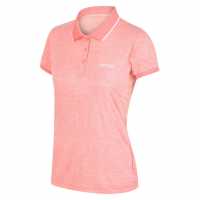 Regatta Womens Remex Ii Polo T-Shirt Fusion Coral Дамски тениски с яка