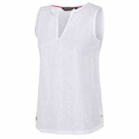 Regatta Потник Без Ръкав Jadine Sleeveless Shirt White Дамски ризи и тениски