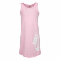 Nike Рокля За Момиченца Futura Tank Shirt Dress Infant Girls Arctic Punch Детски поли и рокли