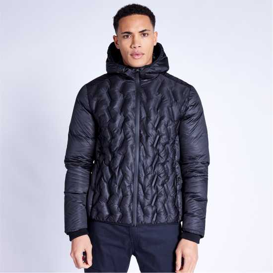 11 Degrees Nitro Puffer Jacket - Black  Мъжки якета и палта