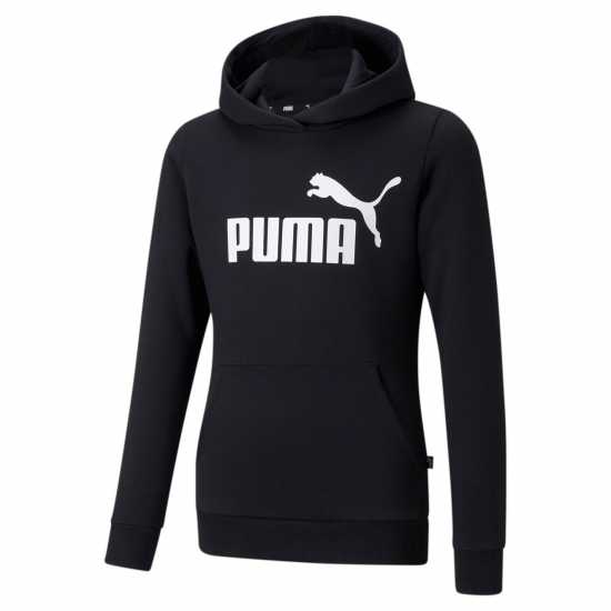 Puma No1 Oth Hoodie Junior Girls Black/White Детски суитчъри и блузи с качулки