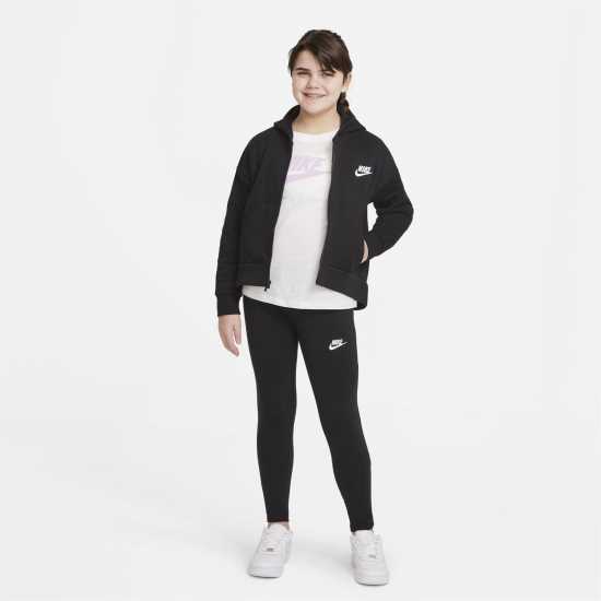 Детски суитчъри и блузи с качулки Nike Sportswear Full-Zip Hoodie Junior Girls Nike Sportswear Full-Zip Hoodie Junior Girls Детски суитчъри и блузи с качулки