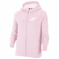 Nike Sportswear Full-Zip Hoodie Junior Girls Arctic Pink Детски суитчъри и блузи с качулки