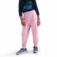 Nike Girls Fundamentals Fleece Jogging Bottoms Med Soft Pink 