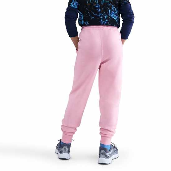 Nike Girls Fundamentals Fleece Jogging Bottoms Med Soft Pink 