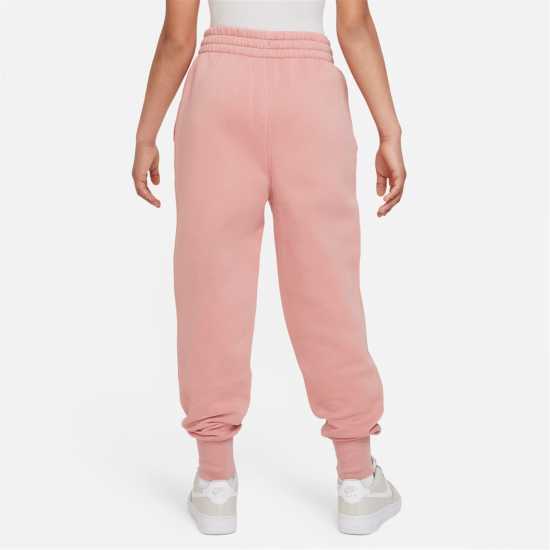 Детски долнища на анцуг Nike Girls Fundamentals Fleece Jogging Bottoms Звездна прах Nike Girls Fundamentals Fleece Jogging Bottoms Звездна прах Детски долнища на анцуг