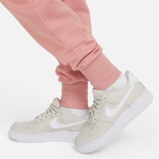 Детски долнища на анцуг Nike Girls Fundamentals Fleece Jogging Bottoms Звездна прах Nike Girls Fundamentals Fleece Jogging Bottoms Звездна прах Детски долнища на анцуг