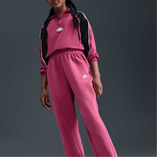 Nike Girls Fundamentals Fleece Jogging Bottoms Sweet Beet Nike Girls Fundamentals Fleece Jogging Bottoms Sweet Beet