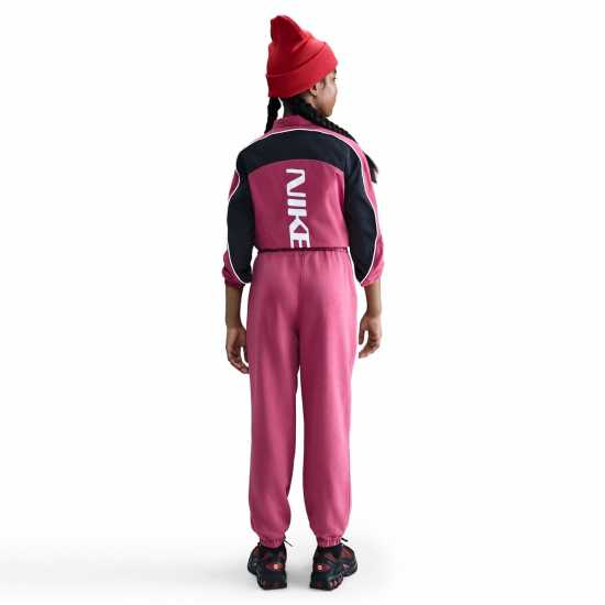 Nike Girls Fundamentals Fleece Jogging Bottoms Sweet Beet Nike Girls Fundamentals Fleece Jogging Bottoms Sweet Beet