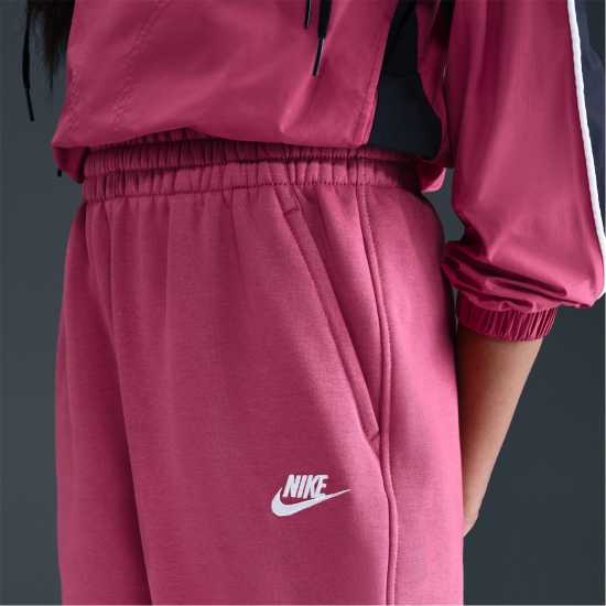 Nike Girls Fundamentals Fleece Jogging Bottoms Sweet Beet Nike Girls Fundamentals Fleece Jogging Bottoms Sweet Beet