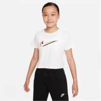 Nike Cropped T-Shirt Girls  Детски тениски и фланелки