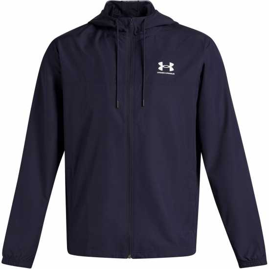 Under Armour Men's Sportstyle Water Resistant Wind Resistant Long Sleeve Windbreaker Navy Under Armour Men's Sportstyle Water Resistant Wind Resistant Long Sleeve Windbreaker Navy