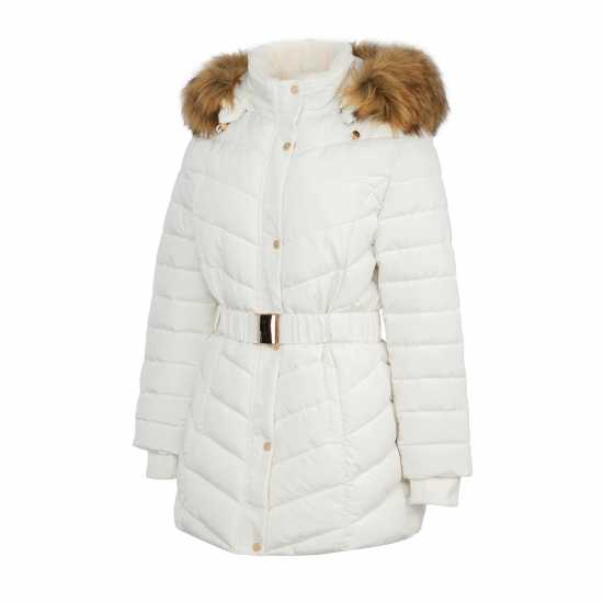 Firetrap Дамско Яке Belt Bubble Jacket Womens  Дамски якета и палта