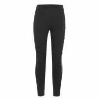 Puma Logo Leggings Junior Girls Dark Grey Детски клинове