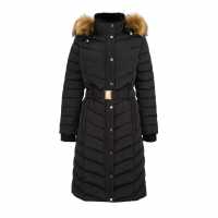 Firetrap Longline Belted Coat Womens  Дамски якета и палта