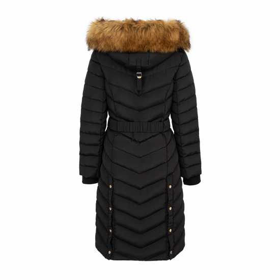 Firetrap Longline Belted Coat Womens  Дамски якета и палта