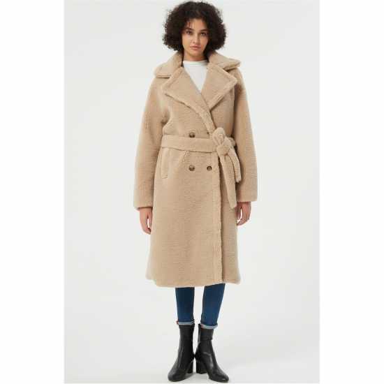 Be You Teddy Belted Coat  