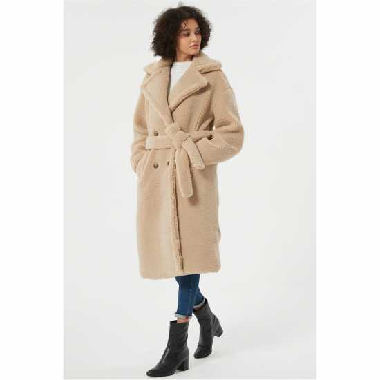 Be You Teddy Belted Coat  