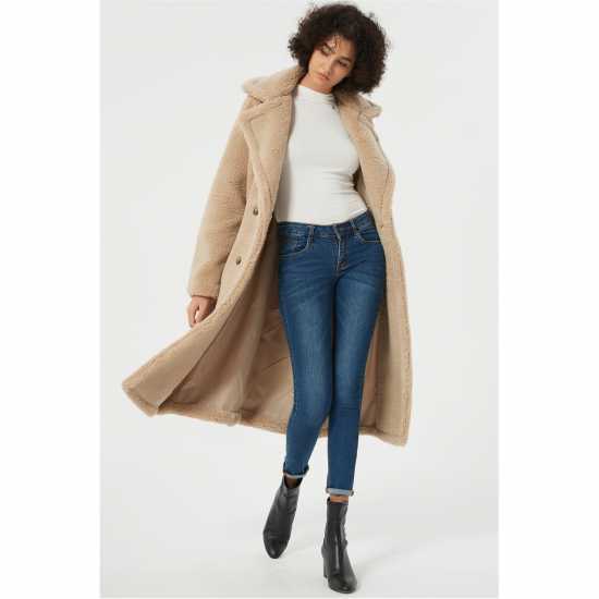 Be You Teddy Belted Coat  