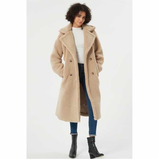 Be You Teddy Belted Coat  