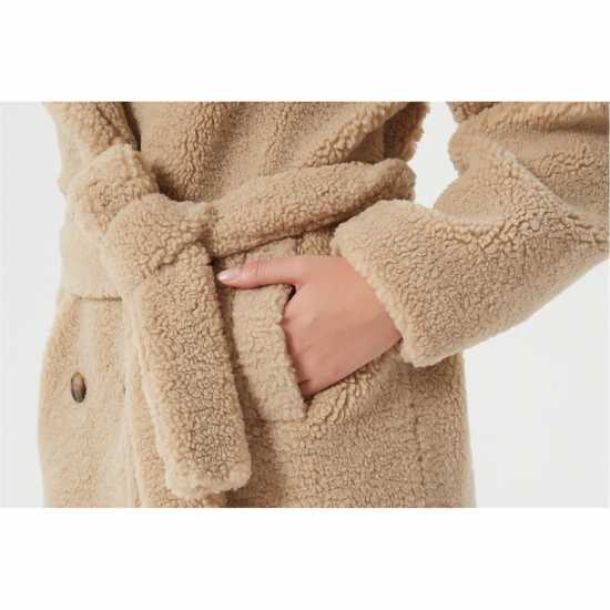 Be You Teddy Belted Coat  