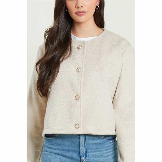 Дамски якета и палта Be You Short Button Through Jacket Be You Short Button Through Jacket Дамски якета и палта