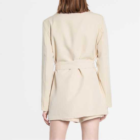 Дамски якета и палта Be You Belt Tailored Blazer Камък Be You Belt Tailored Blazer Камък Дамски якета и палта