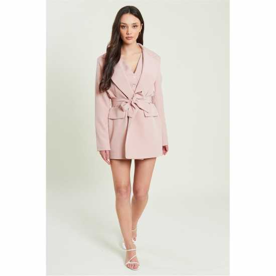 Дамски якета и палта Be You Belt Tailored Blazer Розово Be You Belt Tailored Blazer Розово Дамски якета и палта