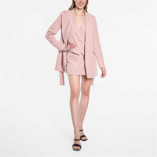 Дамски якета и палта Be You Belt Tailored Blazer Розово Be You Belt Tailored Blazer Розово Дамски якета и палта