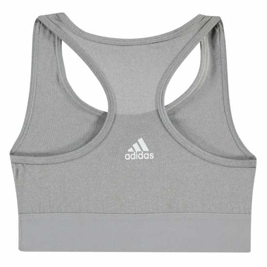 Спортни сутиени Adidas Essentials Linear Bra Girls Сиво Adidas Essentials Linear Bra Girls Сиво Спортни сутиени