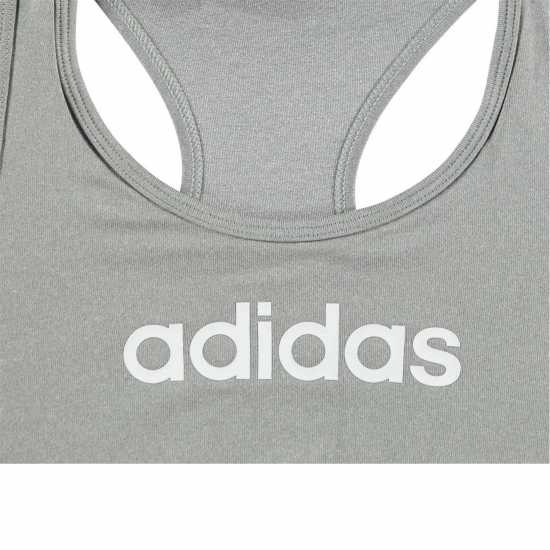 Adidas Linear Bra Grey - Спортни сутиени