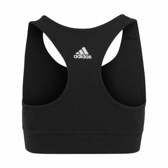 Спортни сутиени Adidas Essentials Linear Bra Girls Черно/Бяло Adidas Essentials Linear Bra Girls Черно/Бяло Спортни сутиени