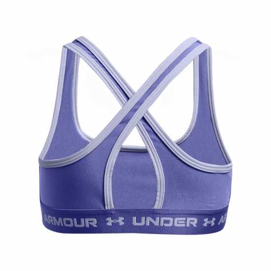 Under Armour Ua Crossback Sports Bra Girls' Starlt/Celeste Under Armour Ua Crossback Sports Bra Girls' Starlt/Celeste