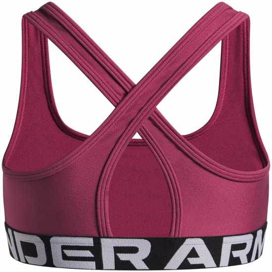 Under Armour Armour Ua Crossback Sports Bra Girls' Фуксия Здрач Under Armour Armour Ua Crossback Sports Bra Girls' Фуксия Здрач